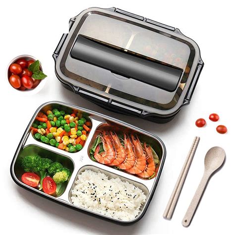 stainless steel compartment lunch box nz|stainless steel bento lunch box.